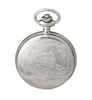 Taschenuhr Lorenz in Stahl 030222AA - 030222AA